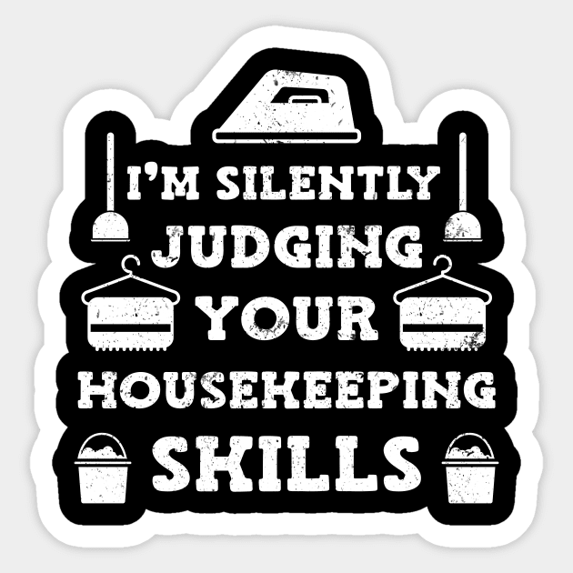 Housekeeper Sticker by TheBestHumorApparel